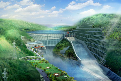 庆云老挝南塔河1号水电站项目